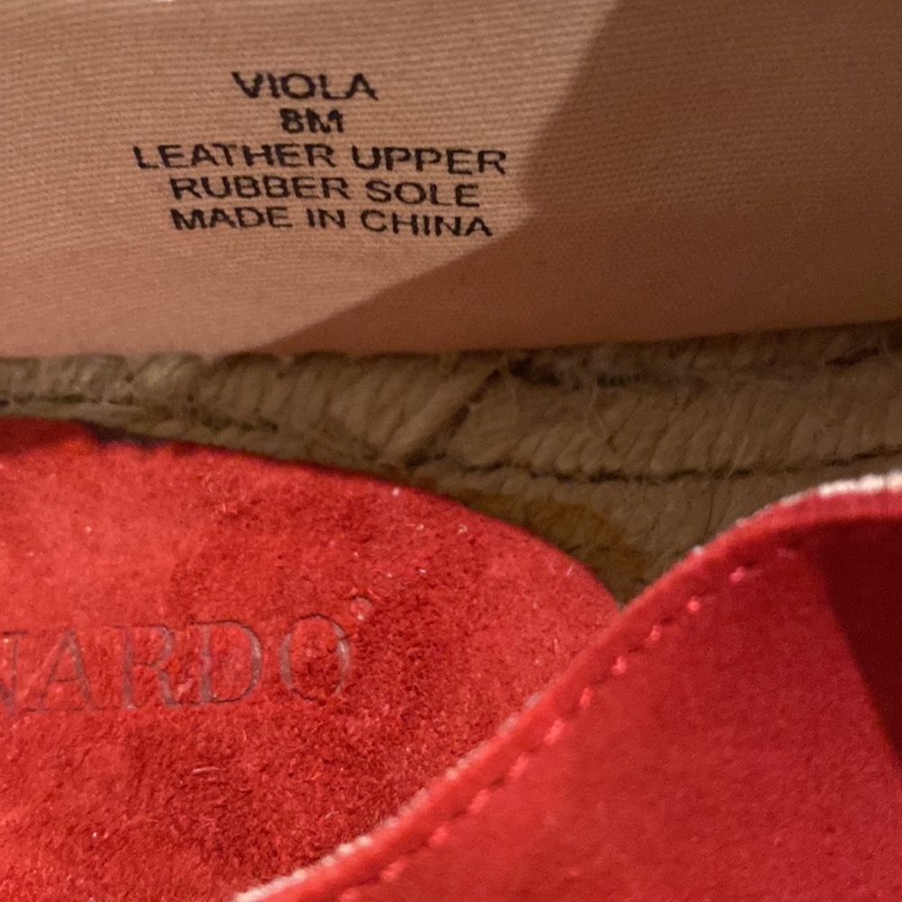 🎉SOLD🎉 ANTHROPOLOGIE / BERNARD VIOLA ESPADRILLES SNEAKERS - Picture 10 of 11